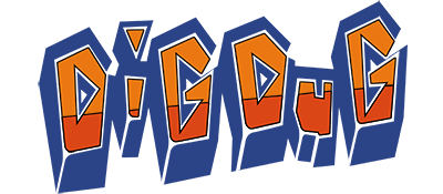 Dig Dug logo for GameBoy
